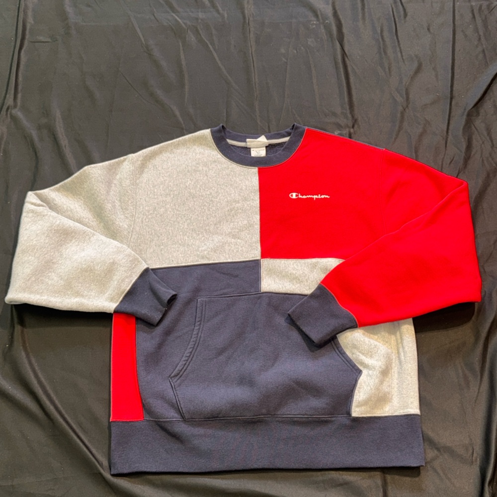 Champion ColorBlock Crewneck Sweatshirt